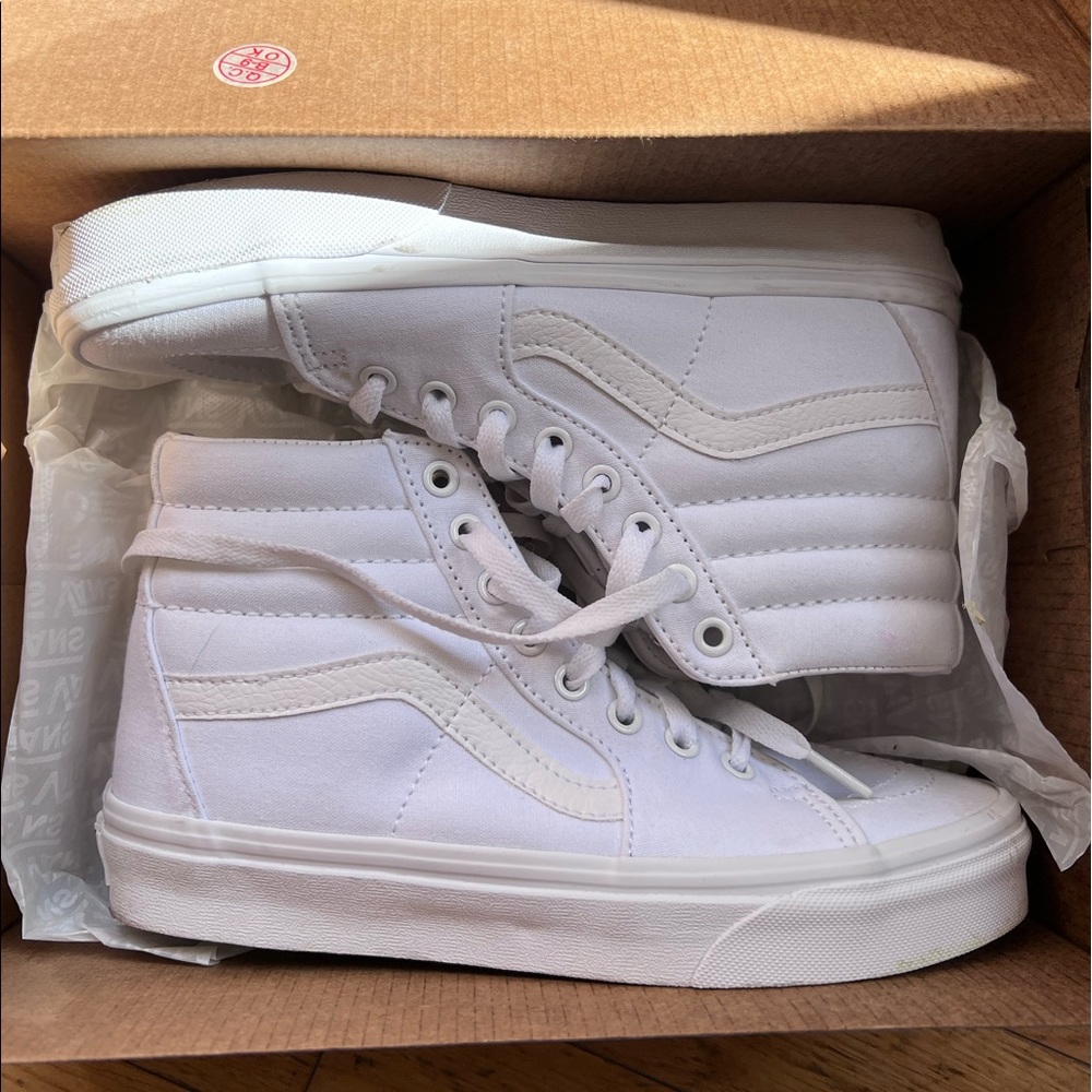 Sk8 Hi Vans - size 7.5 womens, 6 mens